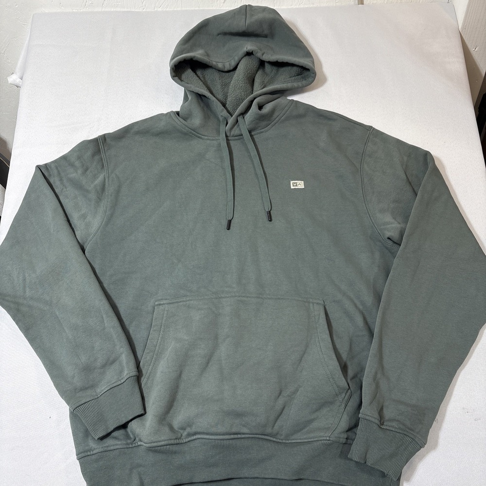 RVCA VA Essential Pullover Hoody - Balsam Green - Medium